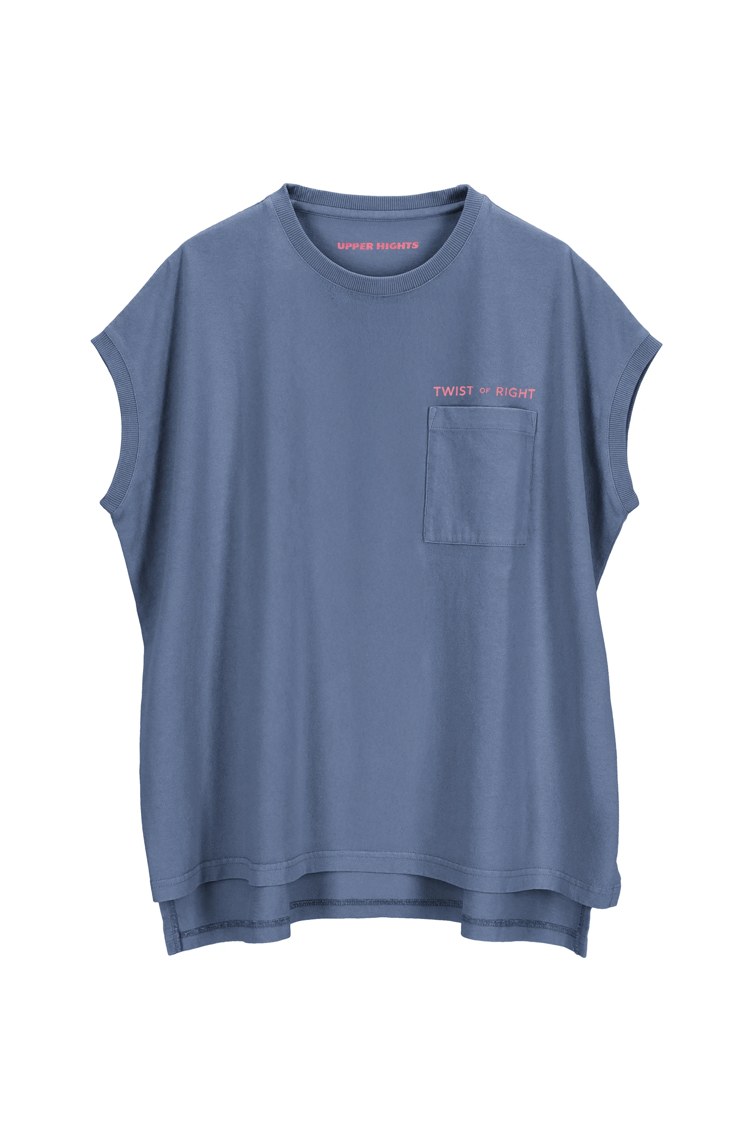 upper hights（アッパーハイツ）｜BIG NO SLEEVE POCKET TEEアイテムの