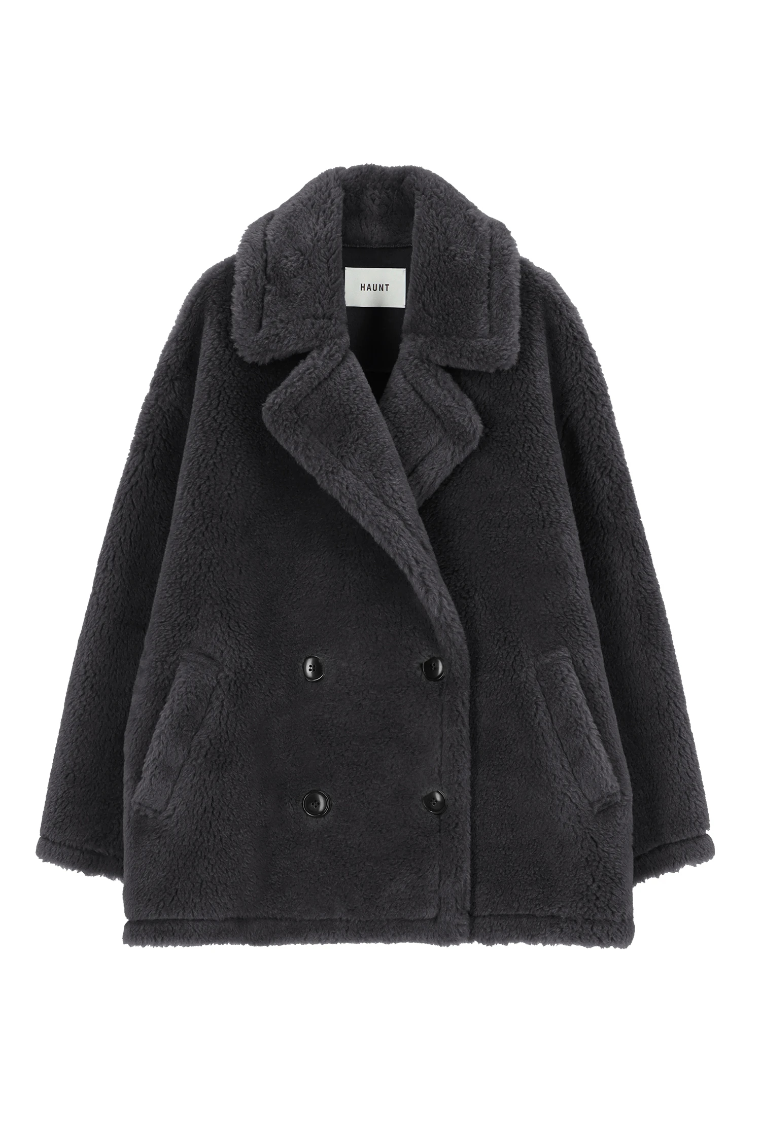 レディース【HAUNT (ハウント)】<追加>BOA COAT 12440901 Dark Grey