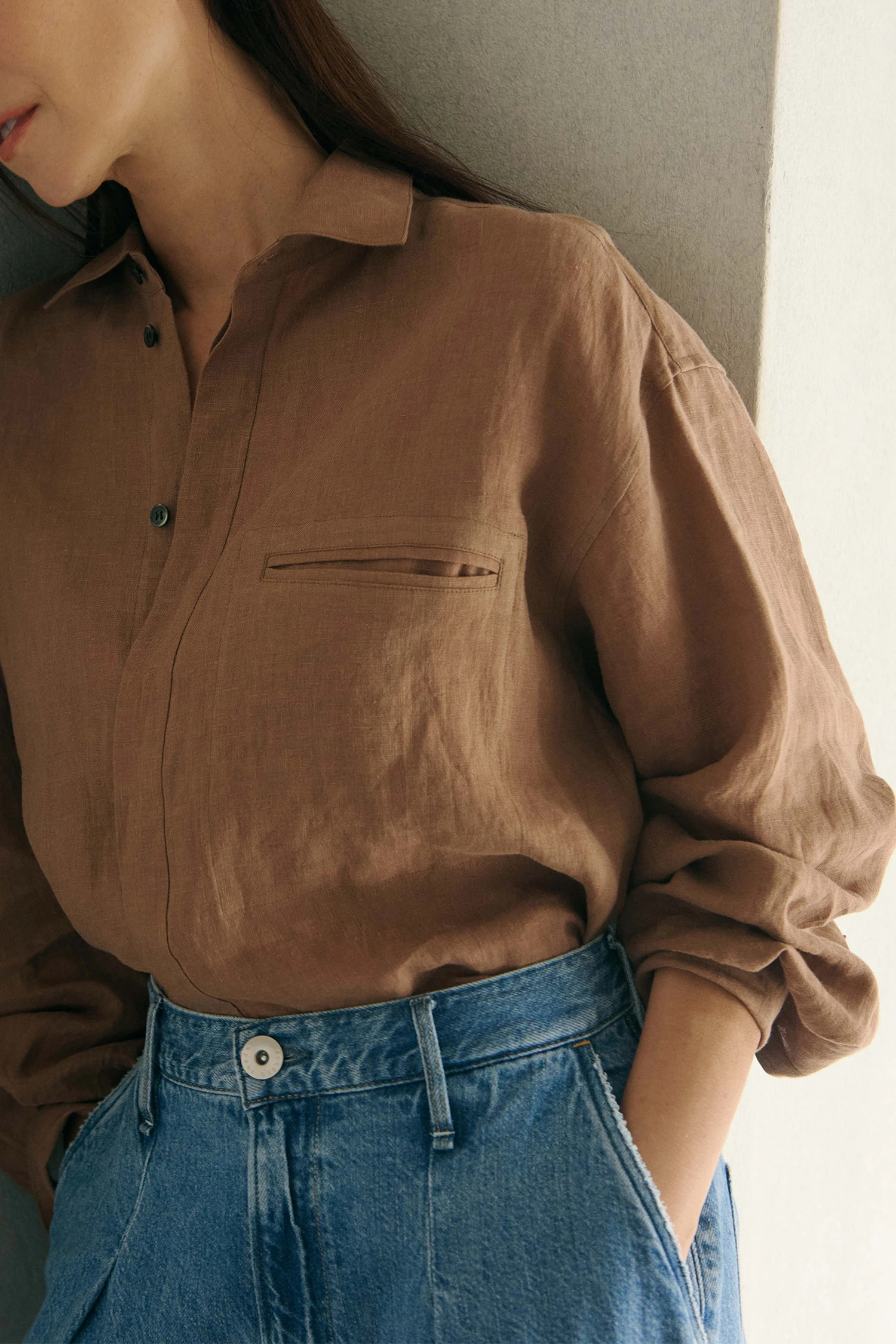 HAUNT ハウント 24AW WOOL OVERSHIRT シャツ ブラウス other - HAUNT ハウント 24AW WOOL OVERSHIRT シャツ ブラウスの通販
