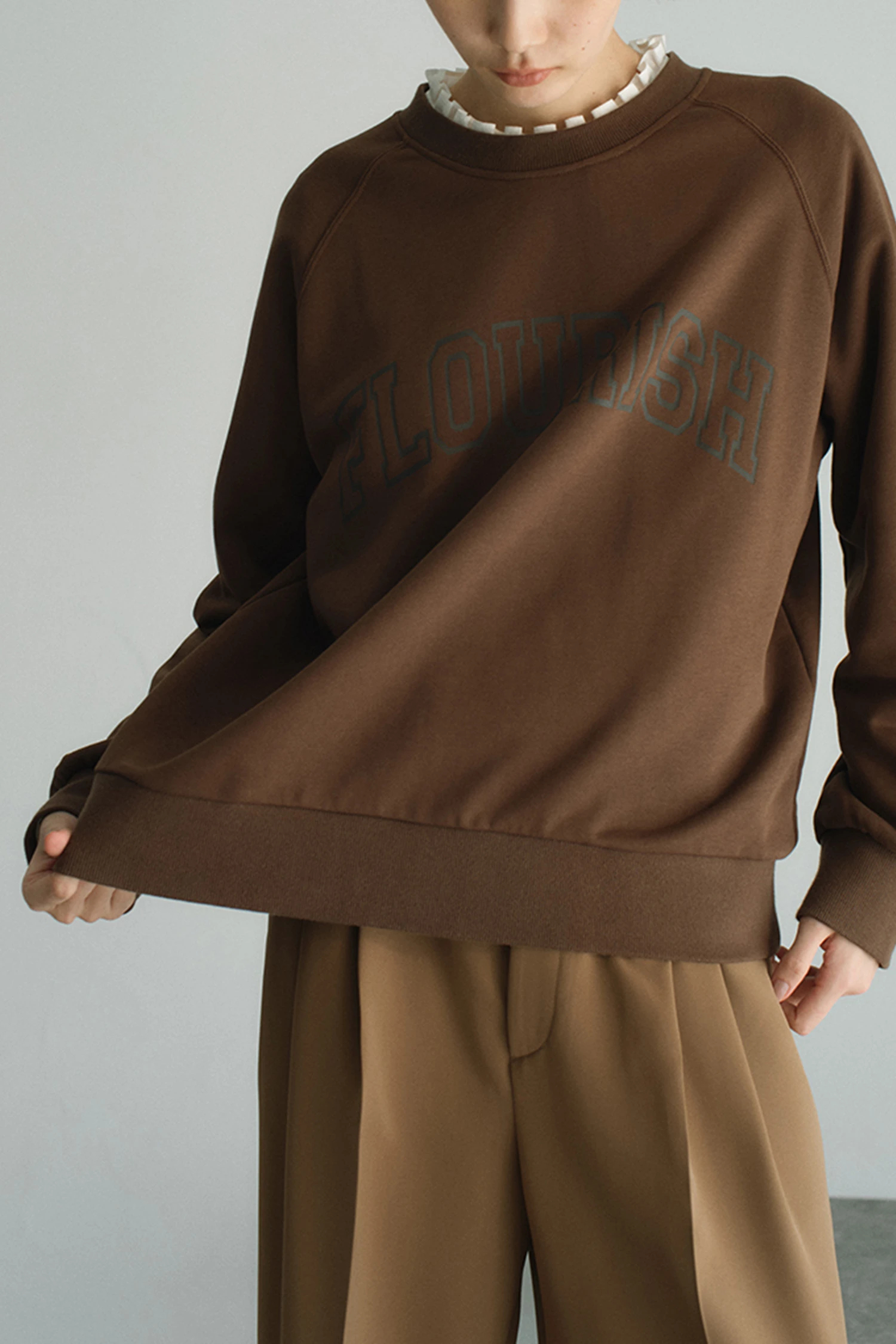 STATE OF MIND（ステートオブマインド）｜back zip pulloverアイテムの