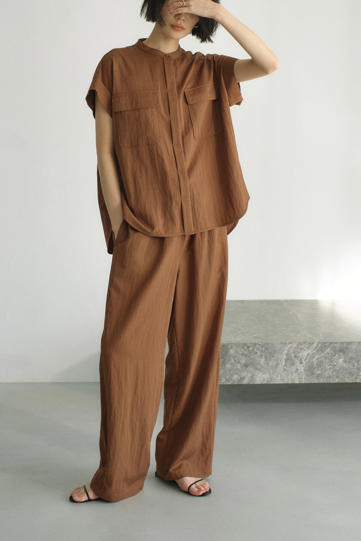 STATE OF MIND（ステートオブマインド）｜twill relaxed pantsアイテム
