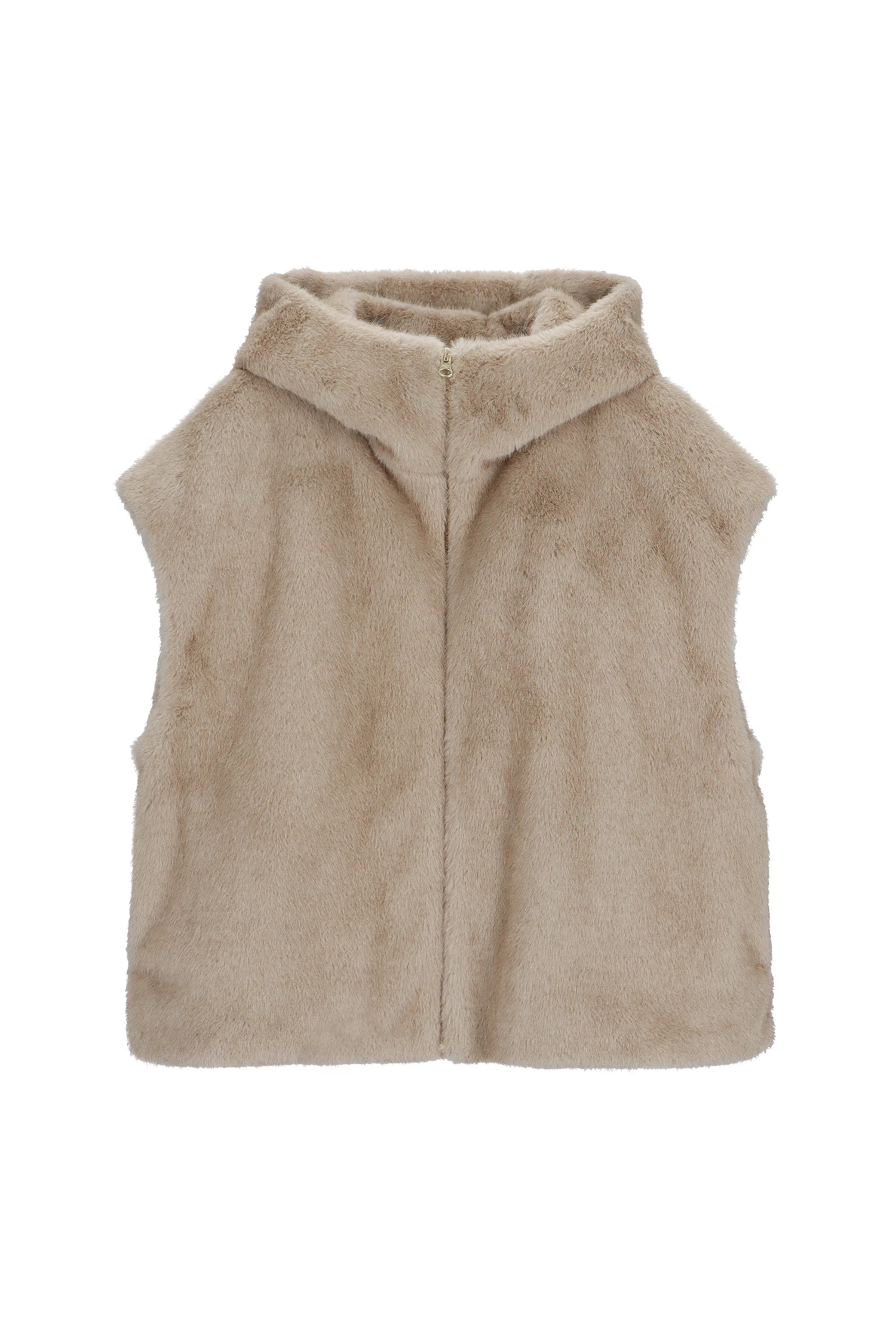 STATE OF MIND（ステートオブマインド）｜fur hoodie vestアイテムの