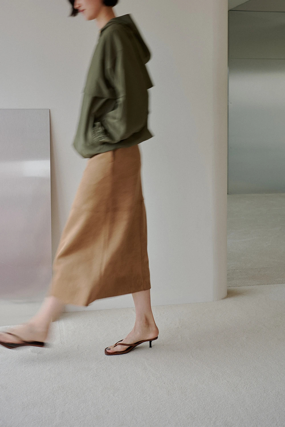 STATE OF MIND（ステートオブマインド）｜eco suede skirtアイテムの