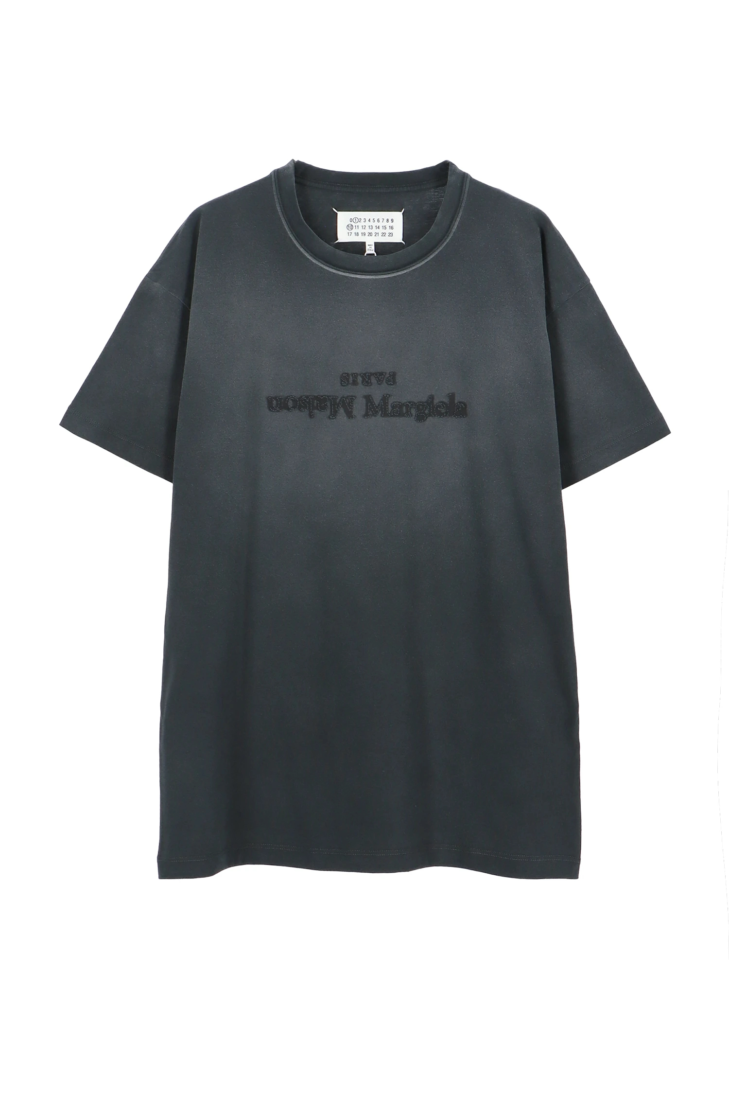 カラーブラックMaison Margiela メゾンマルジェラ 黒Tシャツ