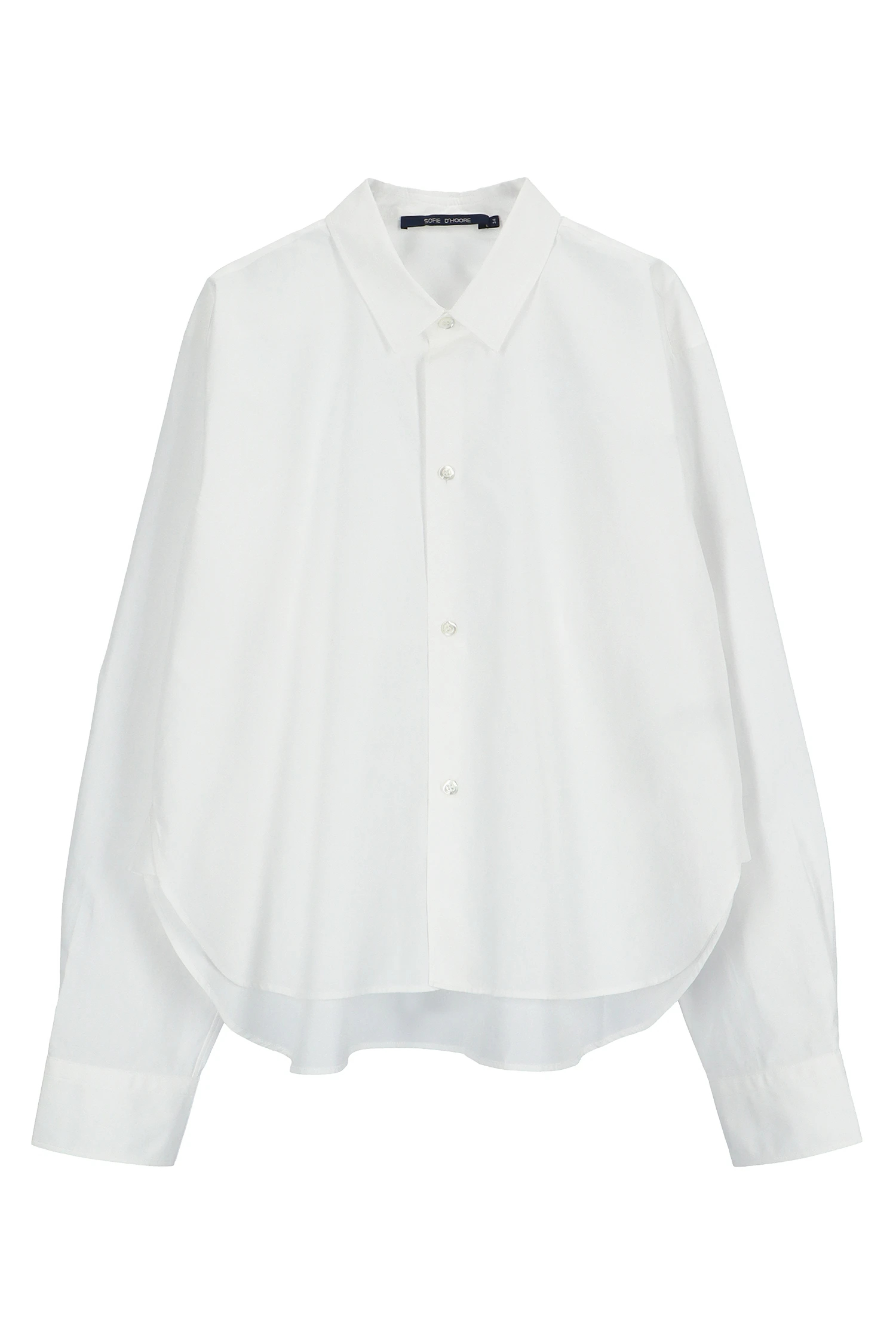 【新品未使用】 SOFIE D'HOORE ブラウス 楽天市場】SOFIE D'HOORE 25AW コットンポプリンロングスリーブ