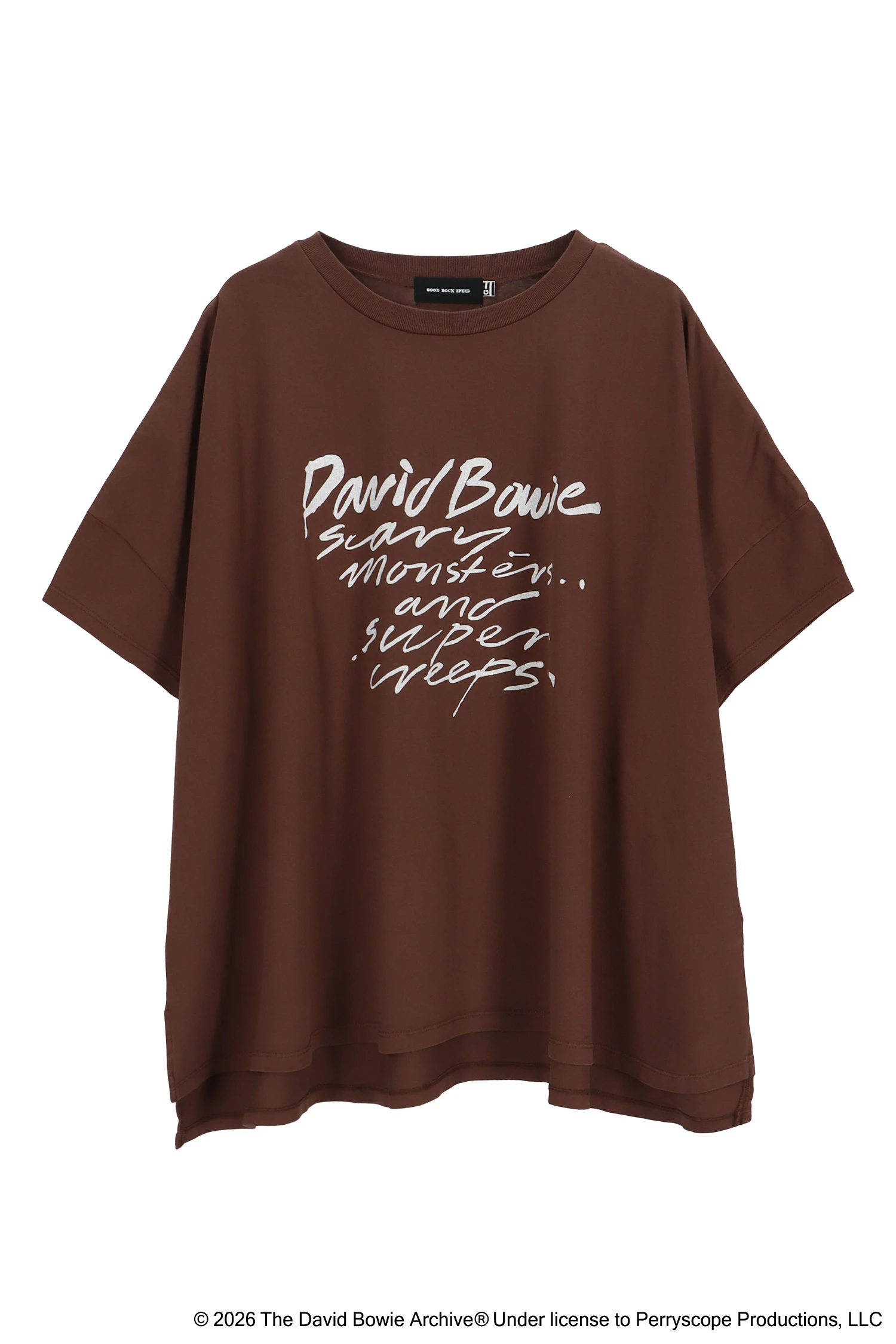 Good Rock Speed（グッドロックスピード）｜David Bowie Big Tshirts