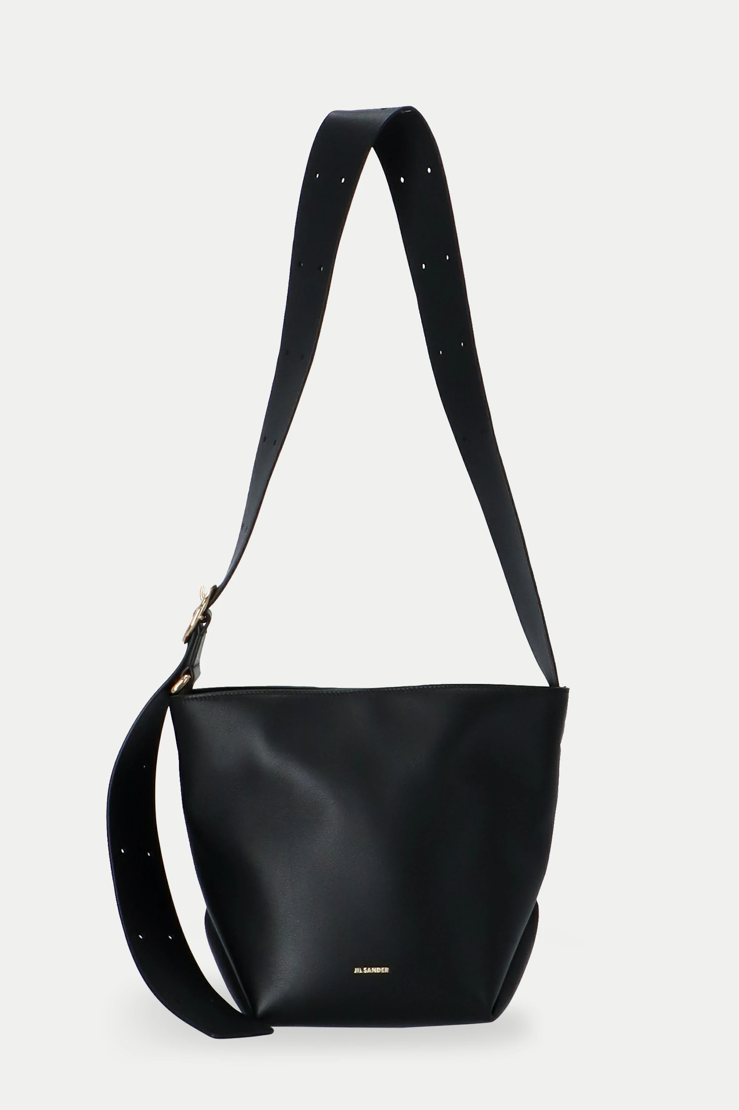 レディース【JIL Sander (ジル サンダー)】FOLDED TOTE SM 22421215 Black