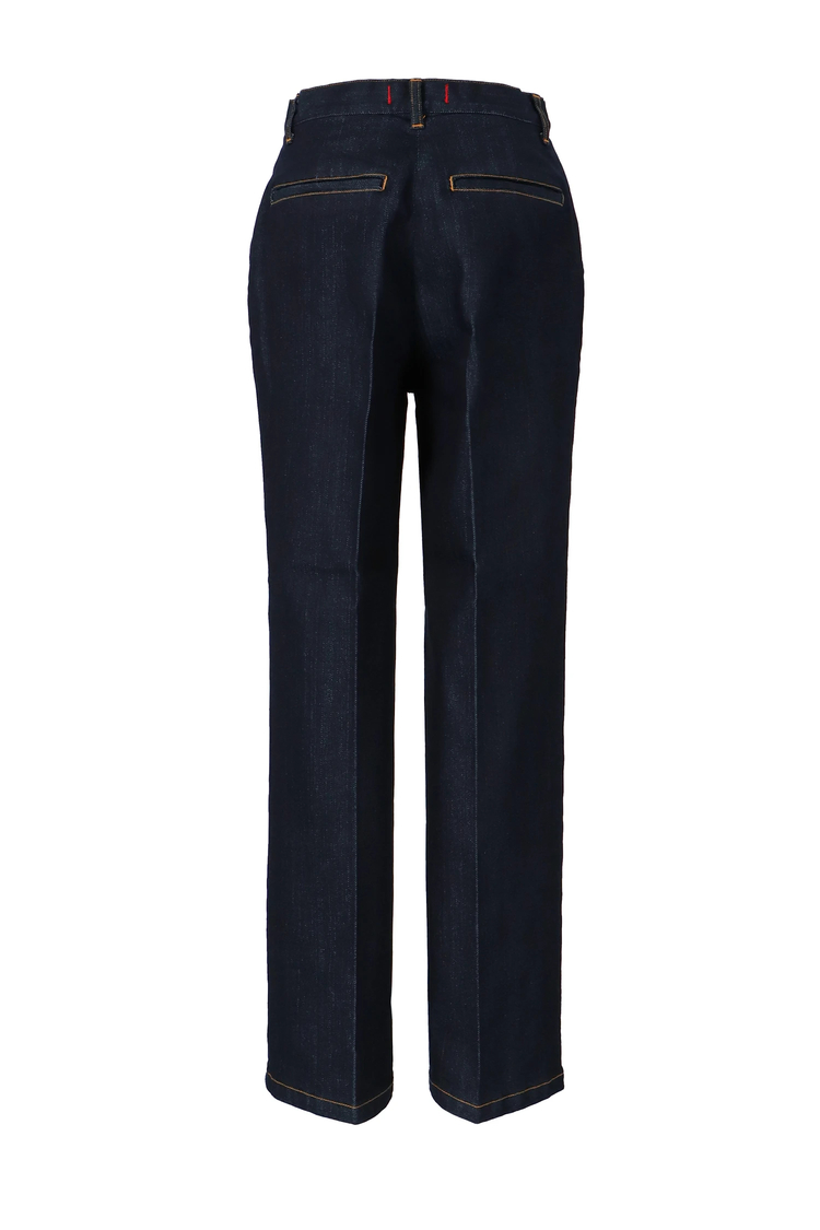 お値下げ大歓迎】 hoddle ダークレッド ストレートデニム HODDLE