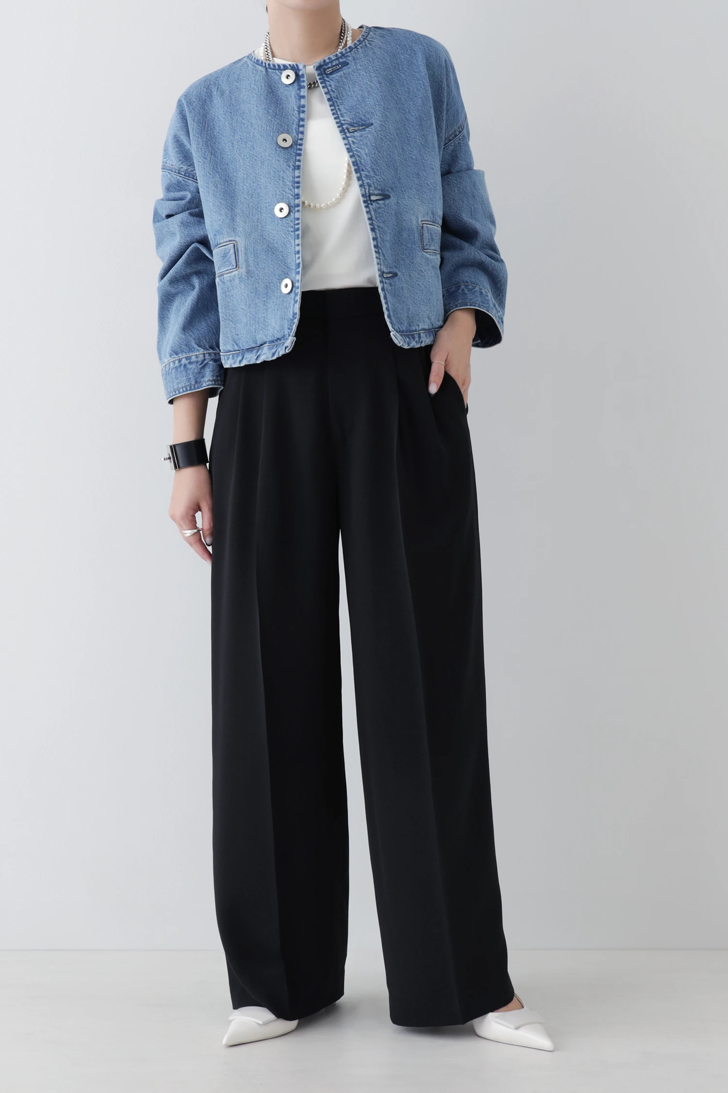 upper hights（アッパーハイツ）｜THE CROPPED DENIM JKアイテムの詳細 ...