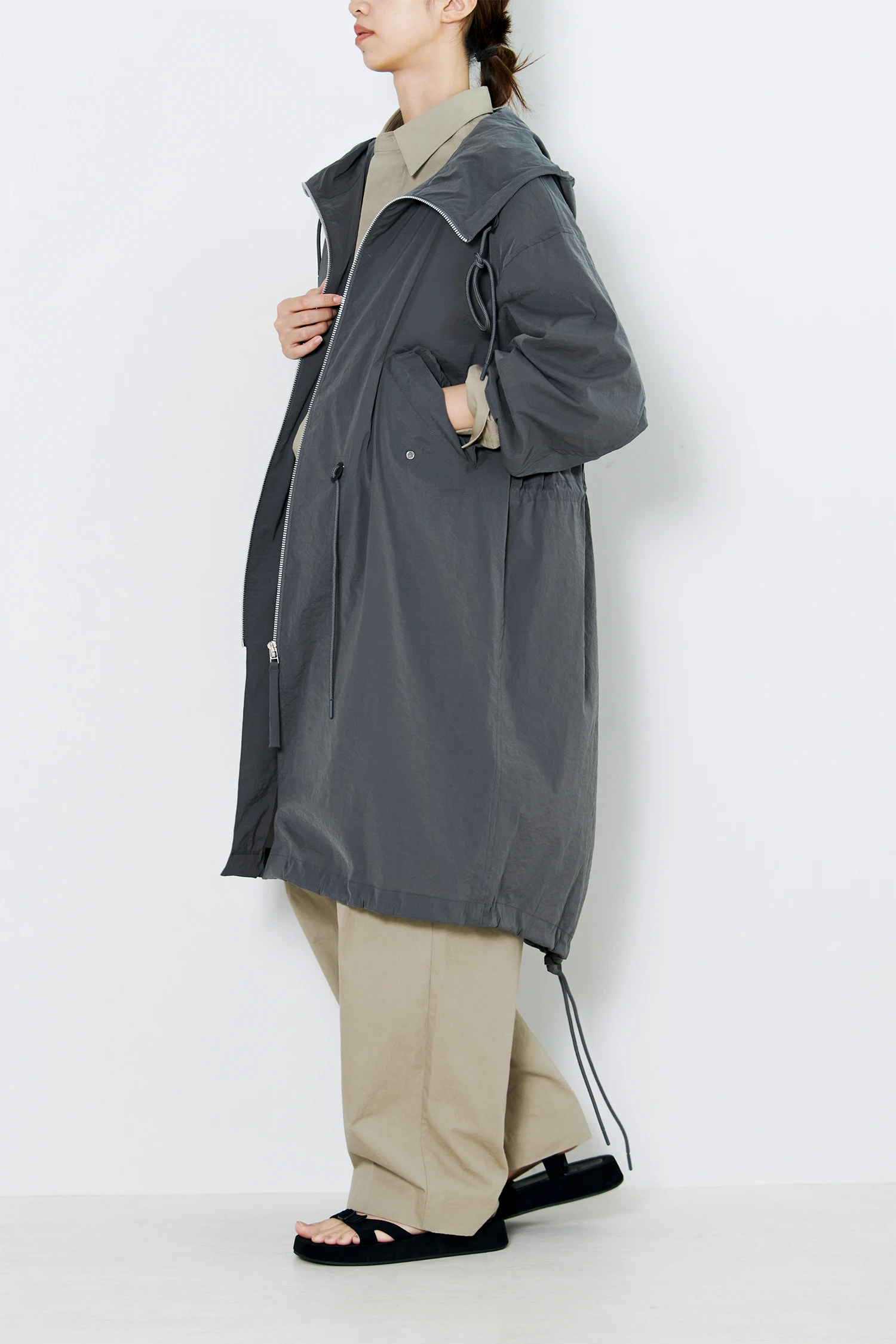 upper hights（アッパーハイツ）｜U-51 SHEER COATアイテムの