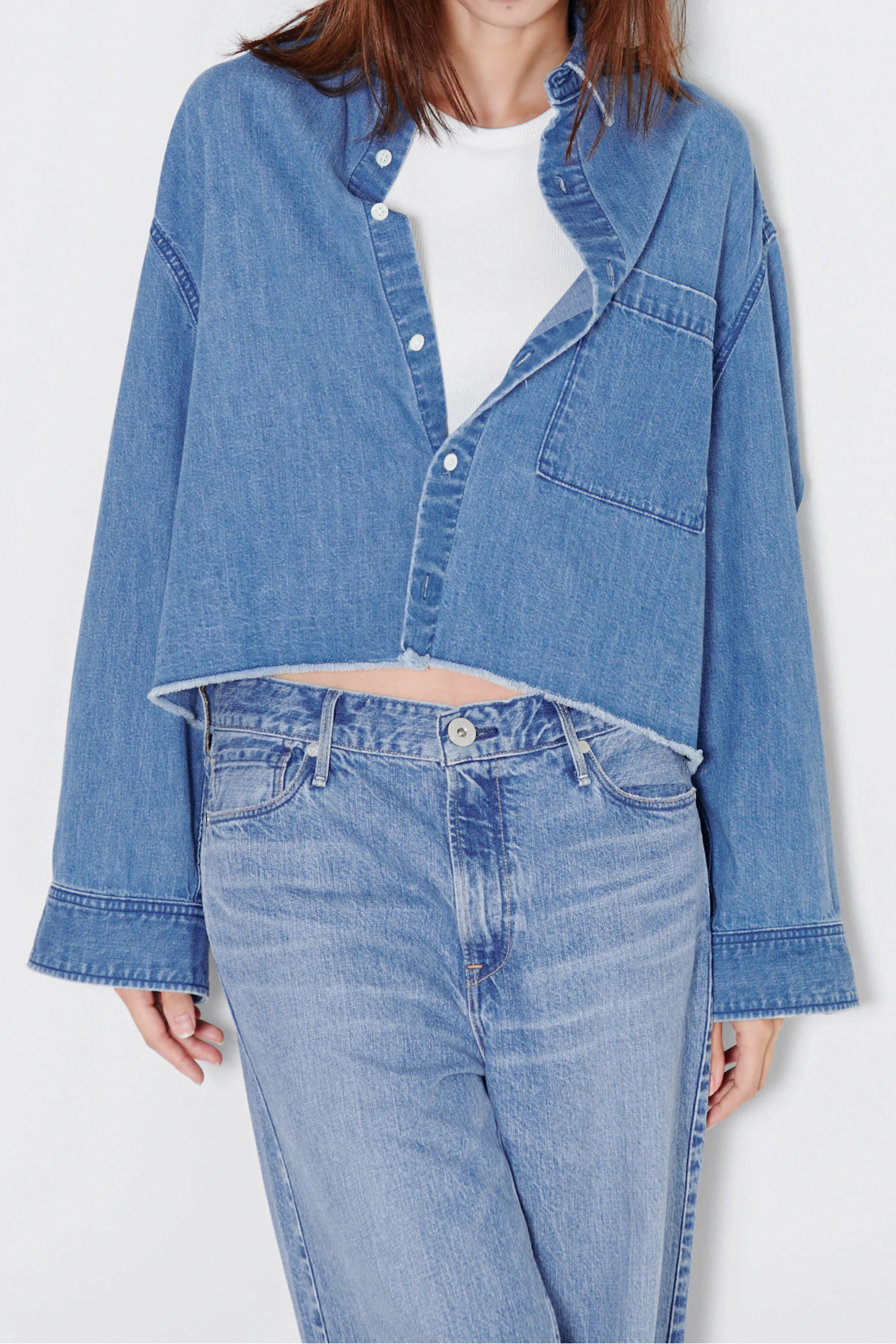 upper hights（アッパーハイツ）｜THE CROPPED DENIM SHアイテムの詳細 