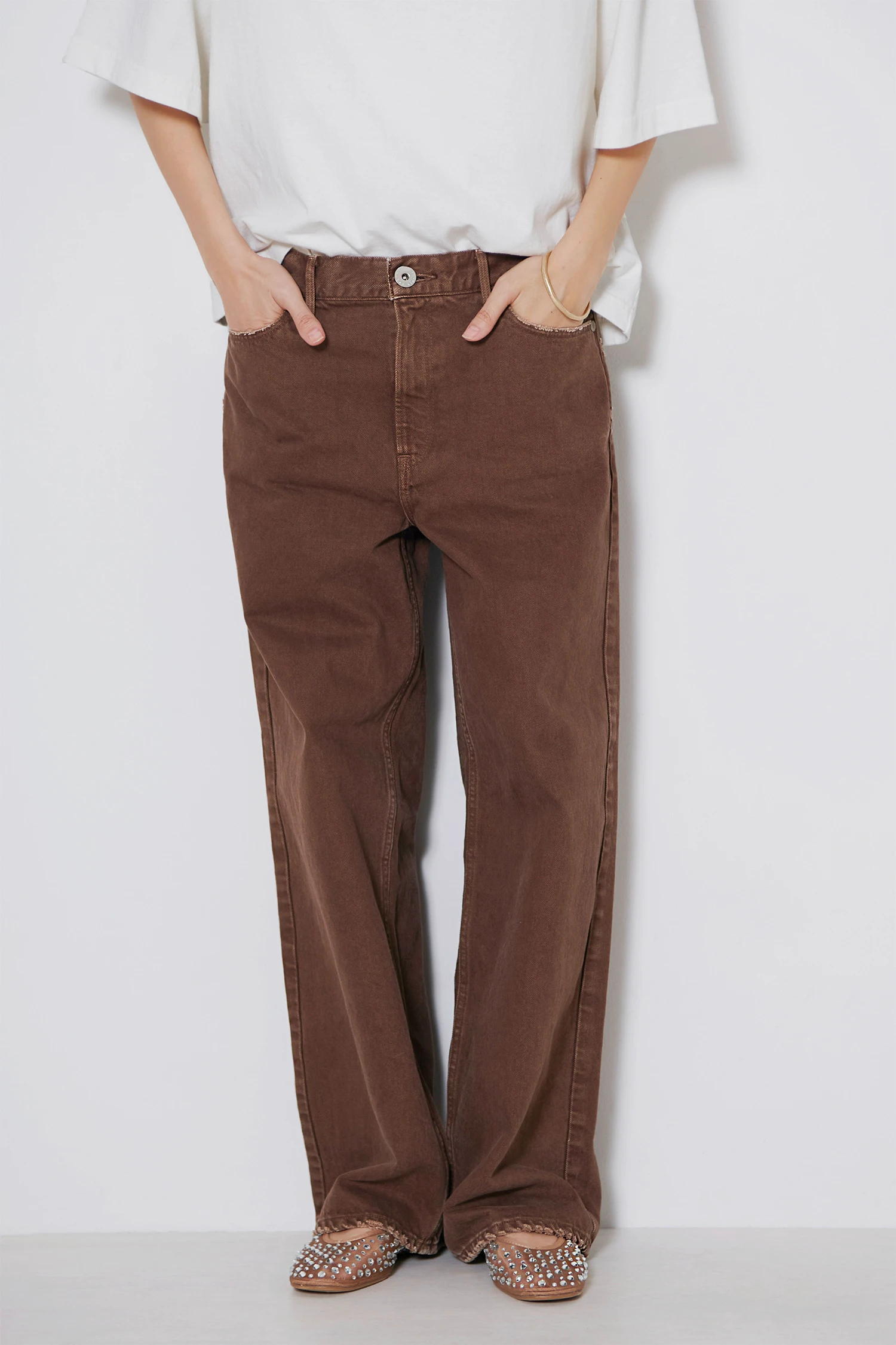 Upper hights THE NIECE MD RISE（CHOCOLATE upper hights（アッパーハイツ）｜THE NIECE MID-RISEアイテムの