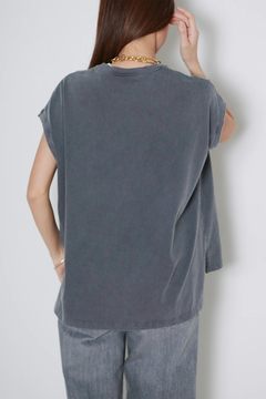 upper hights(アッパーハイツ) |BIG NO SLEEVE TEE