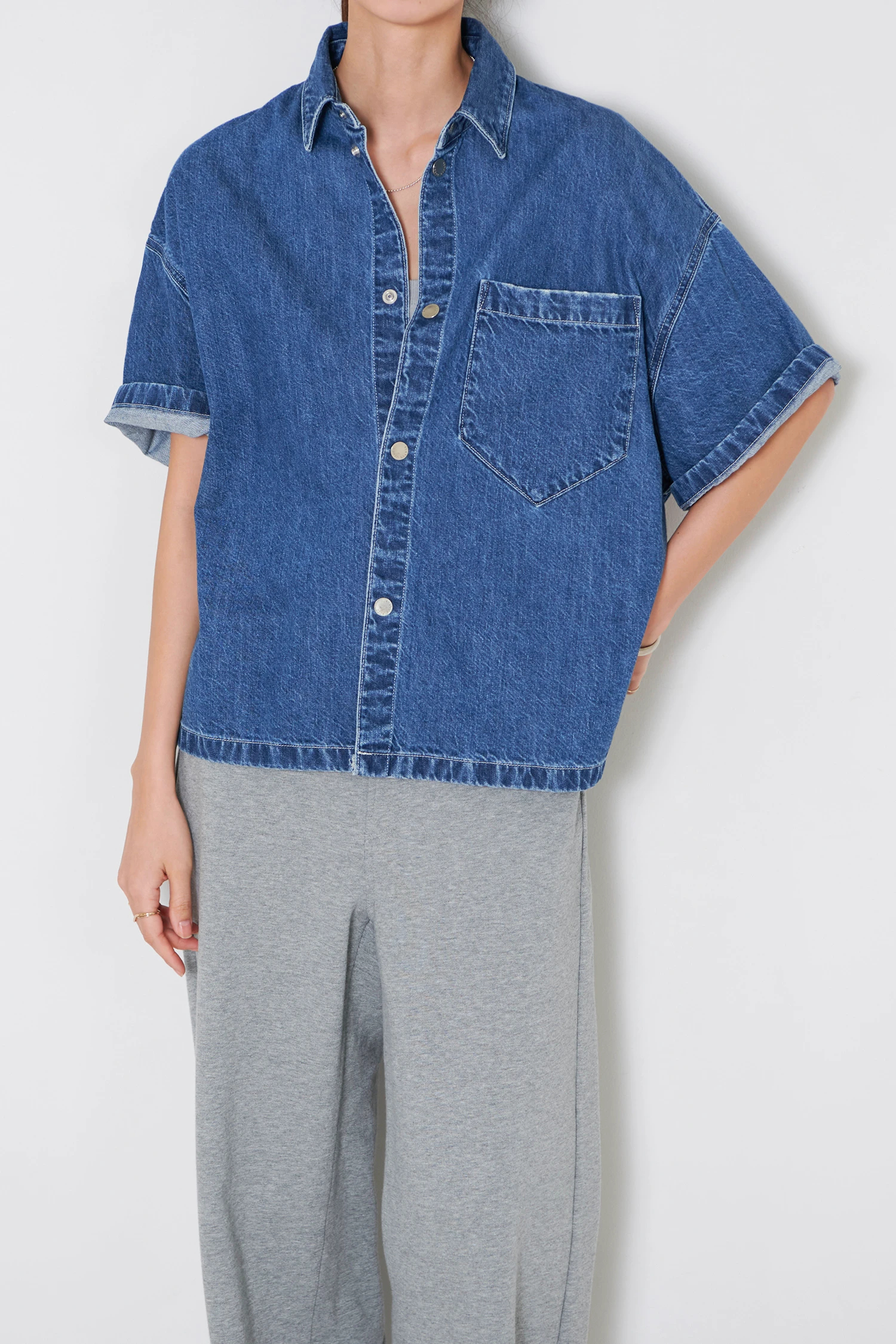 upper hights/アッパーハイツ】THE OFFICER SHIRTS（シャツ