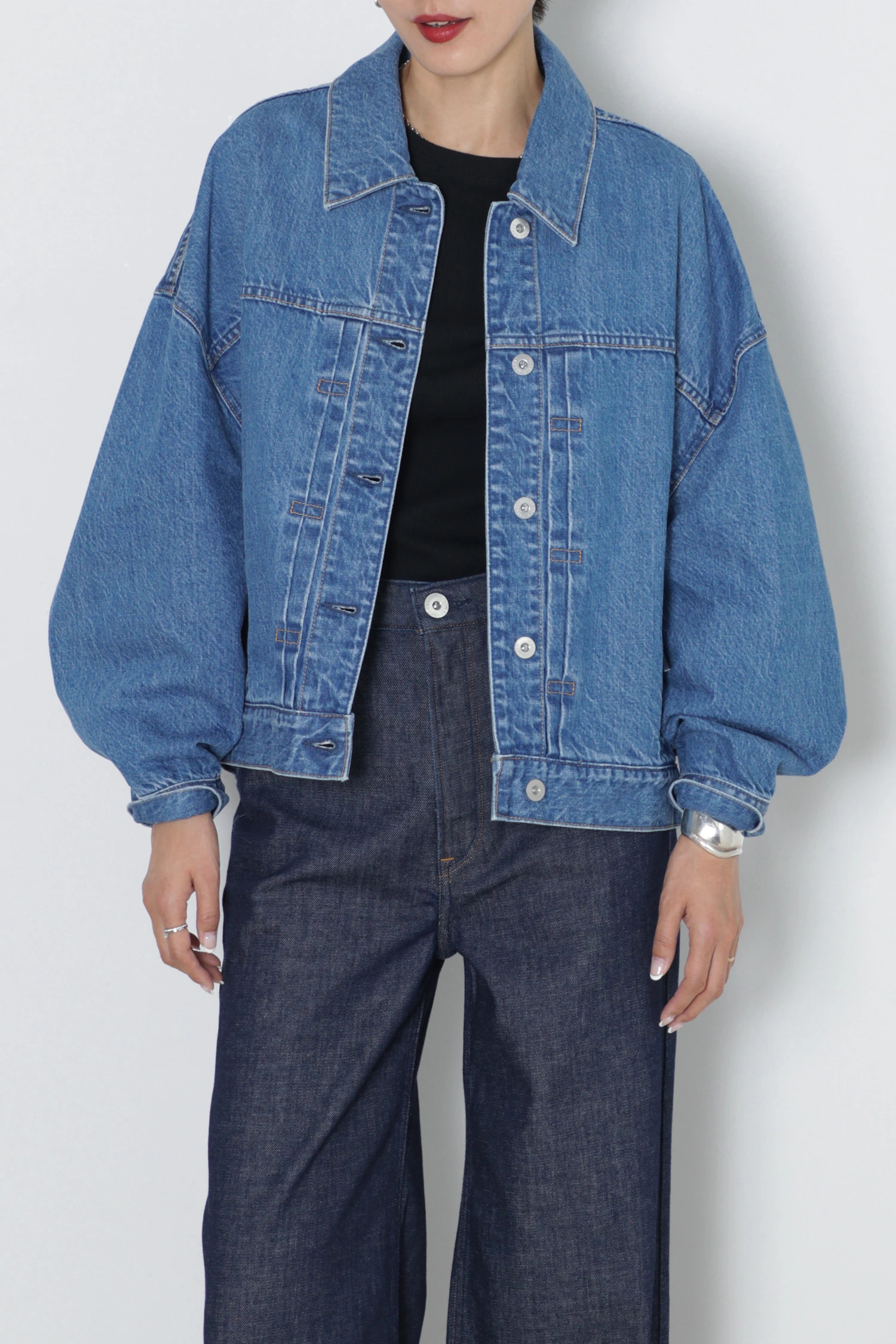 ゆう アッパーハイツ THE LOOSE JEAN デニムジャケット upper hights(アッパーハイツ)|THE LOOSE DENIM JKアイテムの
