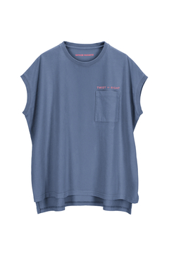 upper hights(アッパーハイツ) |BIG NO SLEEVE POCKET TEE