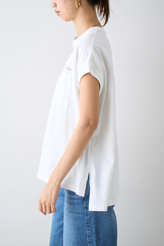 upper hights(アッパーハイツ) |BIG NO SLEEVE POCKET TEE