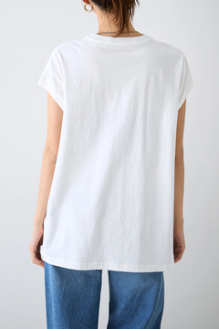 upper hights(アッパーハイツ) |BIG NO SLEEVE POCKET TEE