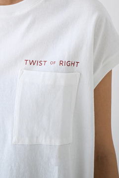 upper hights(アッパーハイツ) |BIG NO SLEEVE POCKET TEE