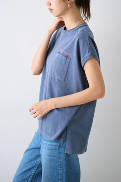 upper hights(アッパーハイツ) |BIG NO SLEEVE POCKET TEE