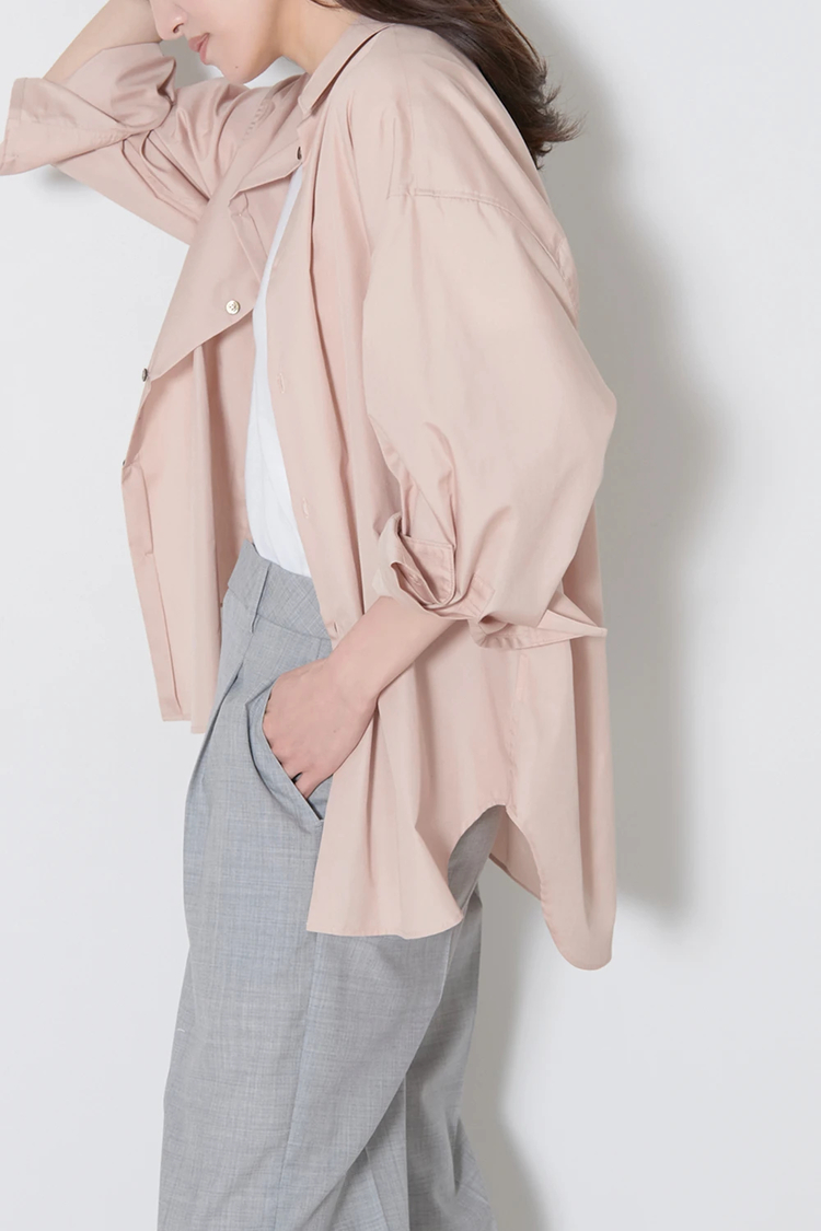 HAUNT(ハウント) |SILKY LOOSE SHIRT