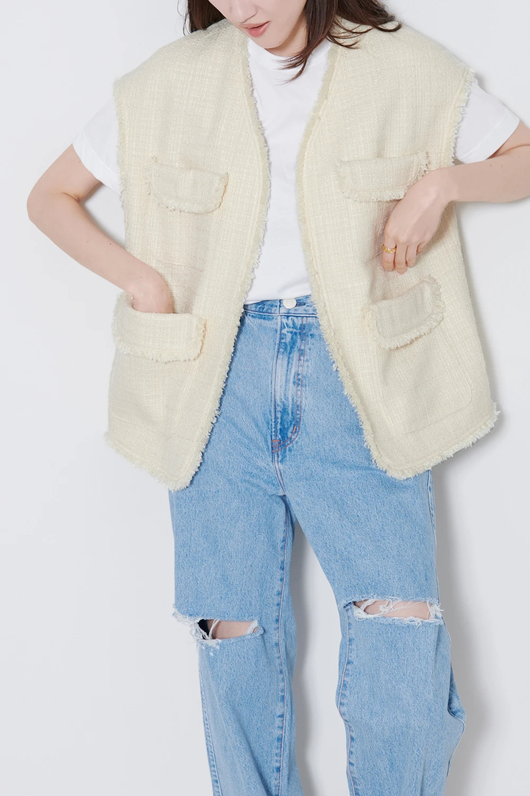 HAUNT(ハウント) |TWEED VEST