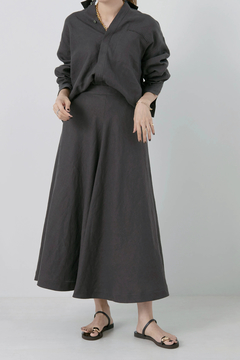 HAUNT(ハウント) |LINEN FLARE SKIRT