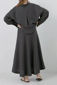 HAUNT(ハウント) |LINEN FLARE SKIRT