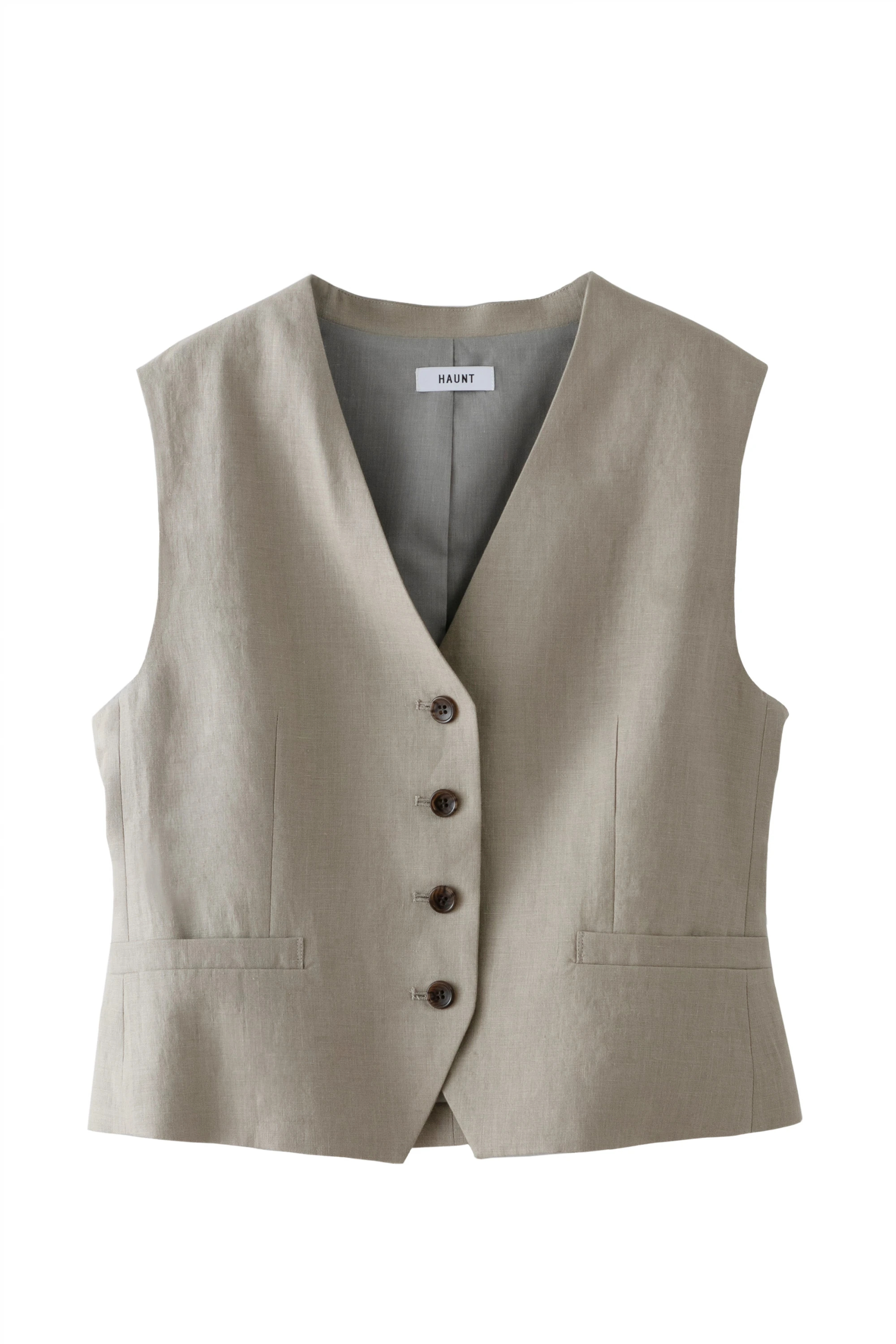 LINEN VEST