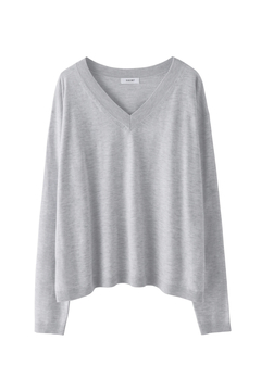 HAUNT(ハウント) |C/SILK V NECK KNIT