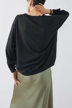 HAUNT(ハウント) |C/SILK V NECK KNIT