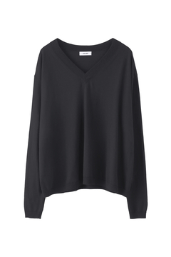 HAUNT(ハウント) |C/SILK V NECK KNIT