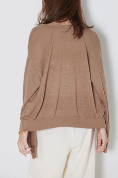 HAUNT(ハウント) |LINEN 2 WAY CARDIGAN
