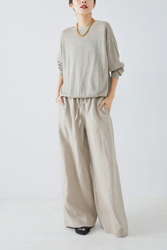 HAUNT(ハウント) |LINEN 2 WAY CARDIGAN