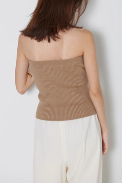 HAUNT(ハウント) |LINEN KNIT BUSTIER