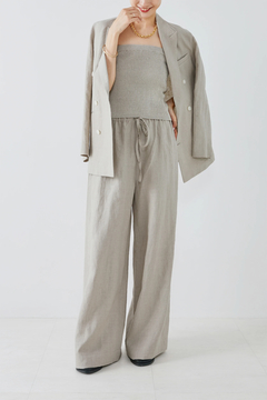 HAUNT(ハウント) |LINEN KNIT BUSTIER