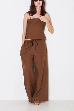 HAUNT(ハウント) |LINEN WIDE PANTS