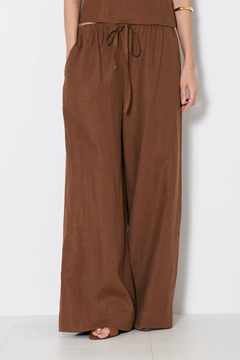 HAUNT(ハウント) |LINEN WIDE PANTS