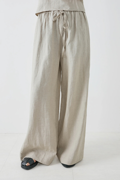 HAUNT(ハウント) |LINEN WIDE PANTS