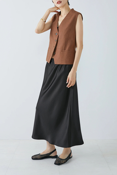 HAUNT(ハウント) |VINTAGE SATIN SKIRT
