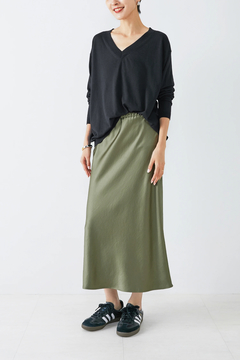 HAUNT(ハウント) |VINTAGE SATIN SKIRT