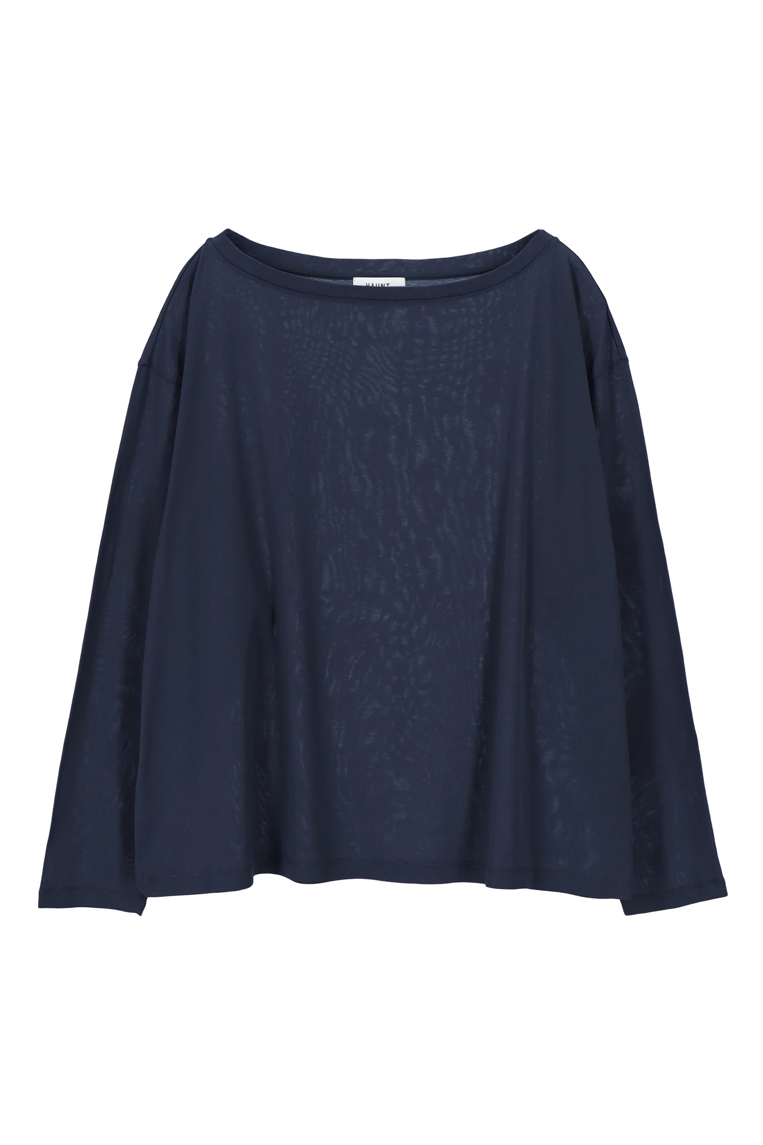 5W ゴワット ロングガウン メルトン ネイビー COGTHEBIGSMOKE ワイドボディショート丈フーディ ネイビー