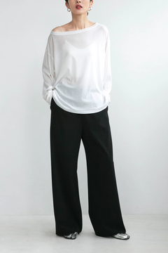HAUNT(ハウント) |LUCENT BOATNECK