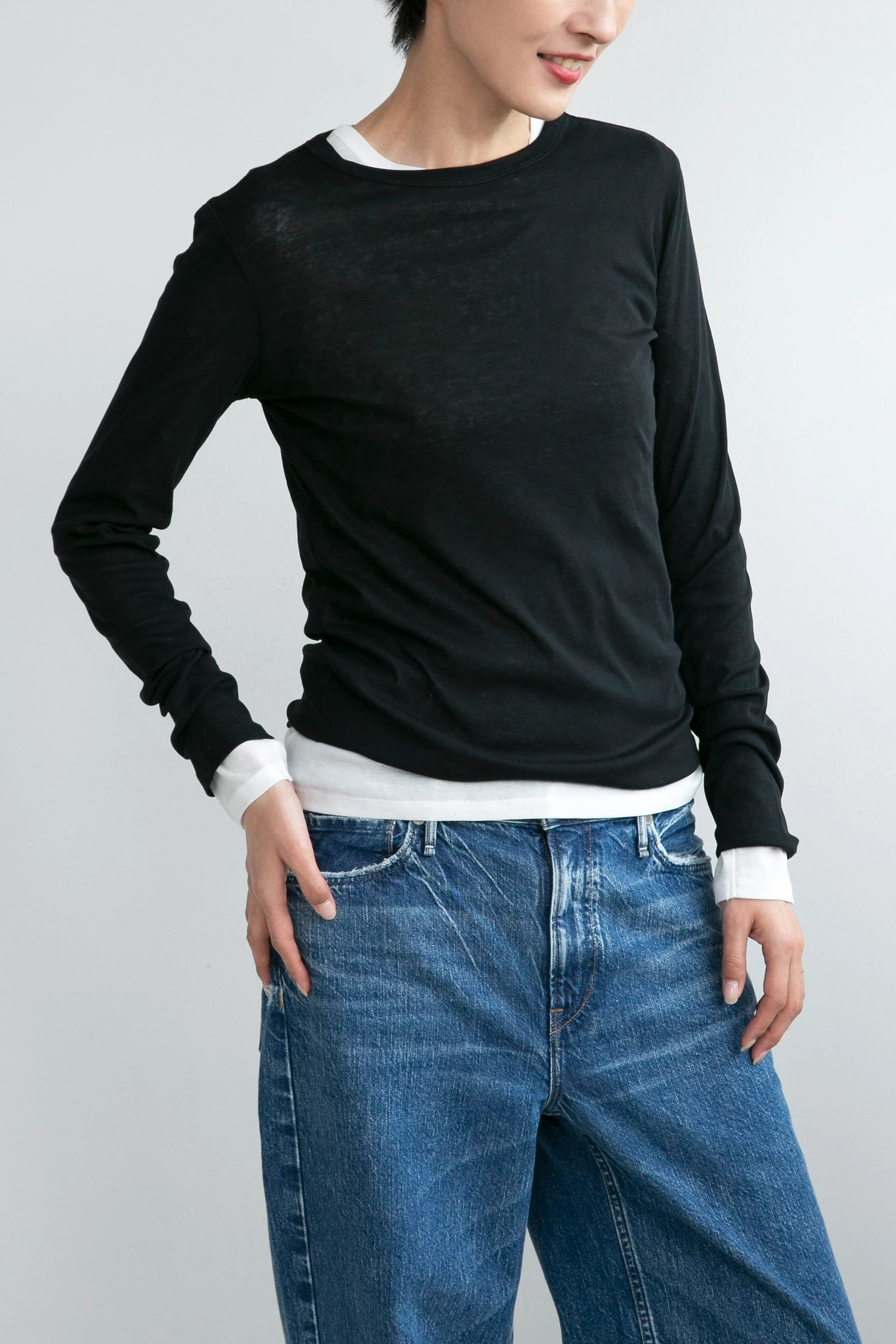 24AW【HAUNT】クルーネックニット HAUNT（ハウント）｜LUCENT CREWNECKアイテムの詳細 | GUESTLIST TOKYO