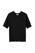 HAUNT(ハウント)通販 | RIB HALFSLEEVE KNIT