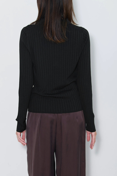 HAUNT(ハウント) |RIB POLO KNIT