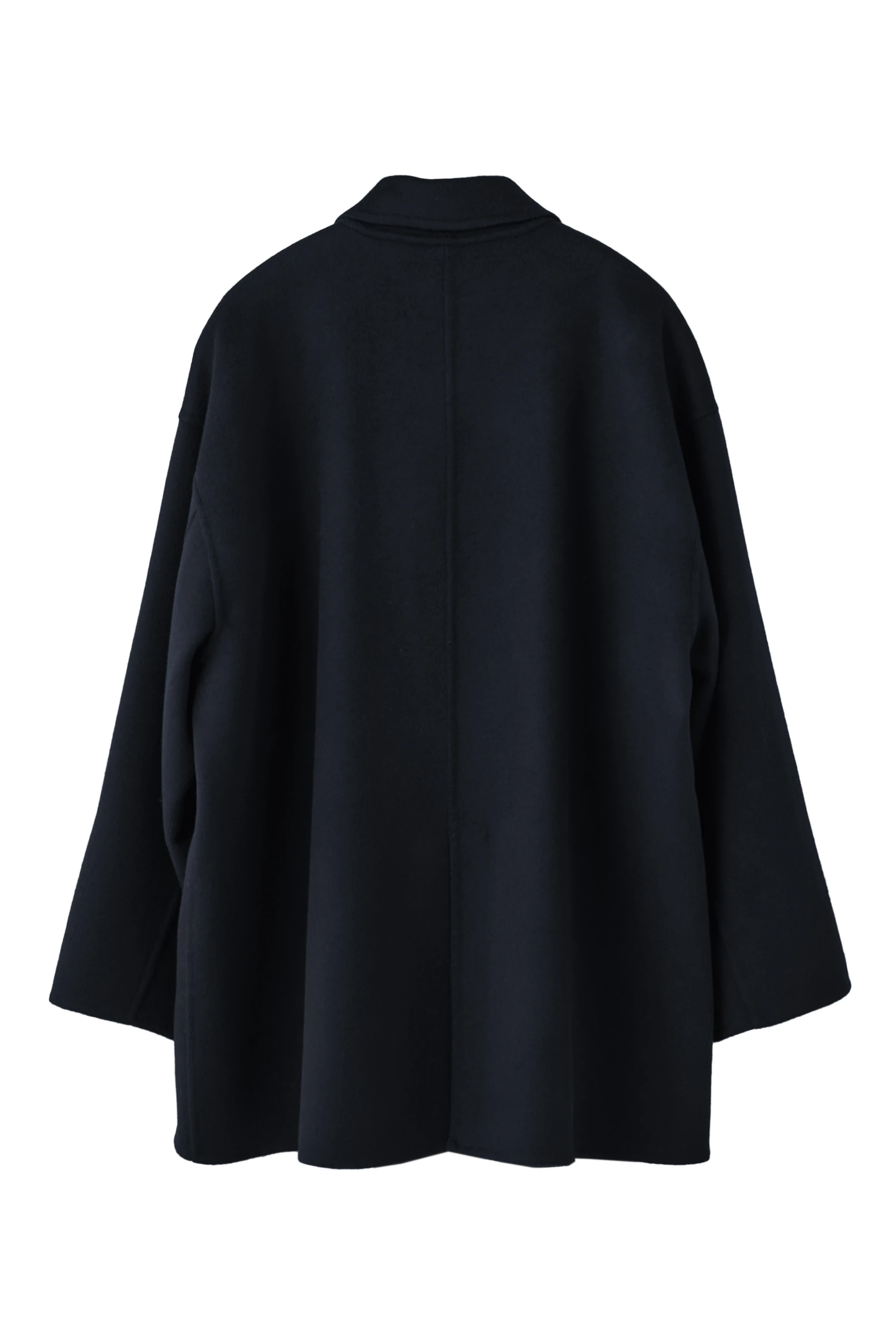 美品 バウンティーハンター ロゴ Pコート ブラック サイズM vectorpremium_081-102506180191