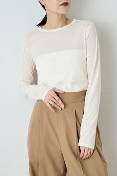 HAUNT(ハウント) |LUCENT L/S CREWNECK