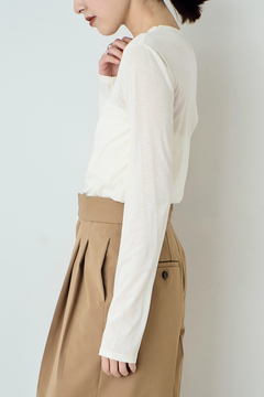 HAUNT(ハウント) |LUCENT L/S CREWNECK