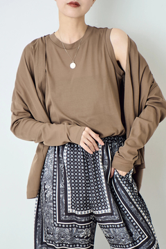 HAUNT(ハウント) |LUCENT V-NECK CARDIGAN